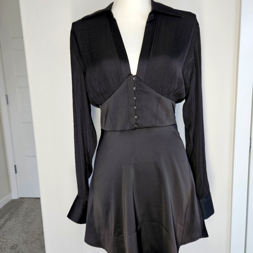 Elegant Black Women's Dress